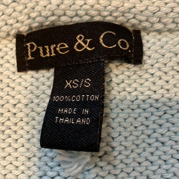 Pure & Co. thick cotton spring summer sweater - Picture 2 of 7